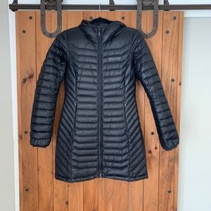 Marmot Women's Sonya Down Jacket 700 Fill Down Black Size XS Hooded